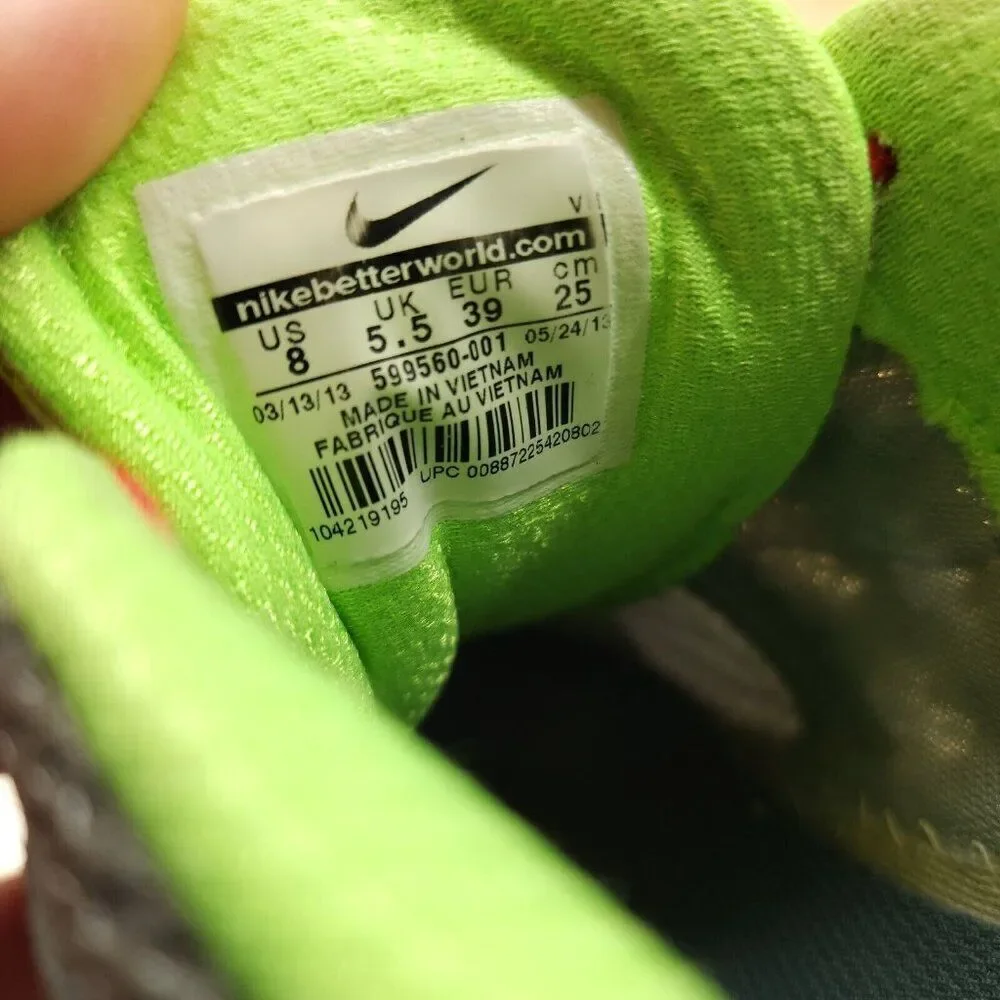 Nike Dual Fusion Lite Women's Running Shoes Sz 8 Gray Sneakers Athletic Running - Picture 8 of 9